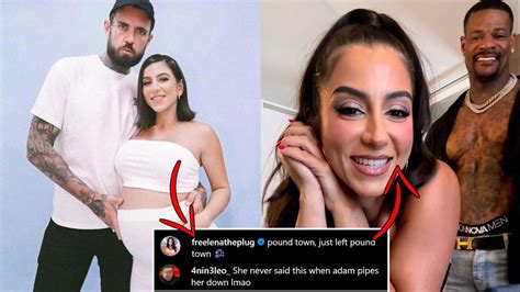 lena the plug scene|Adam22s wife says she was in pain for days after doing sex scene